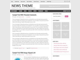 News pink ~ Genesis Prémium WordPress sablon
